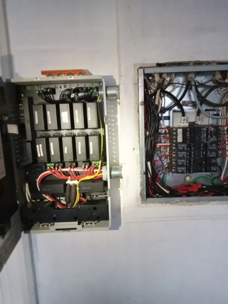 Electrical panel upgrade completed for Commercial Electrician Services in Raytown